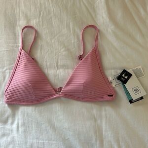 Size medium pink rip curl bikini top